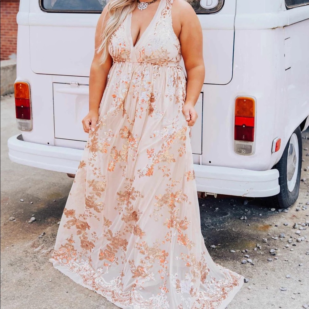 Enchanted Night Sequin Dress